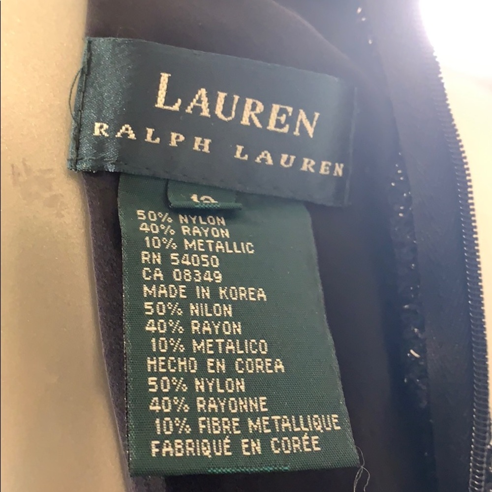 Ralph Lauren Black Elegan Dress - Picture 8 of 8
